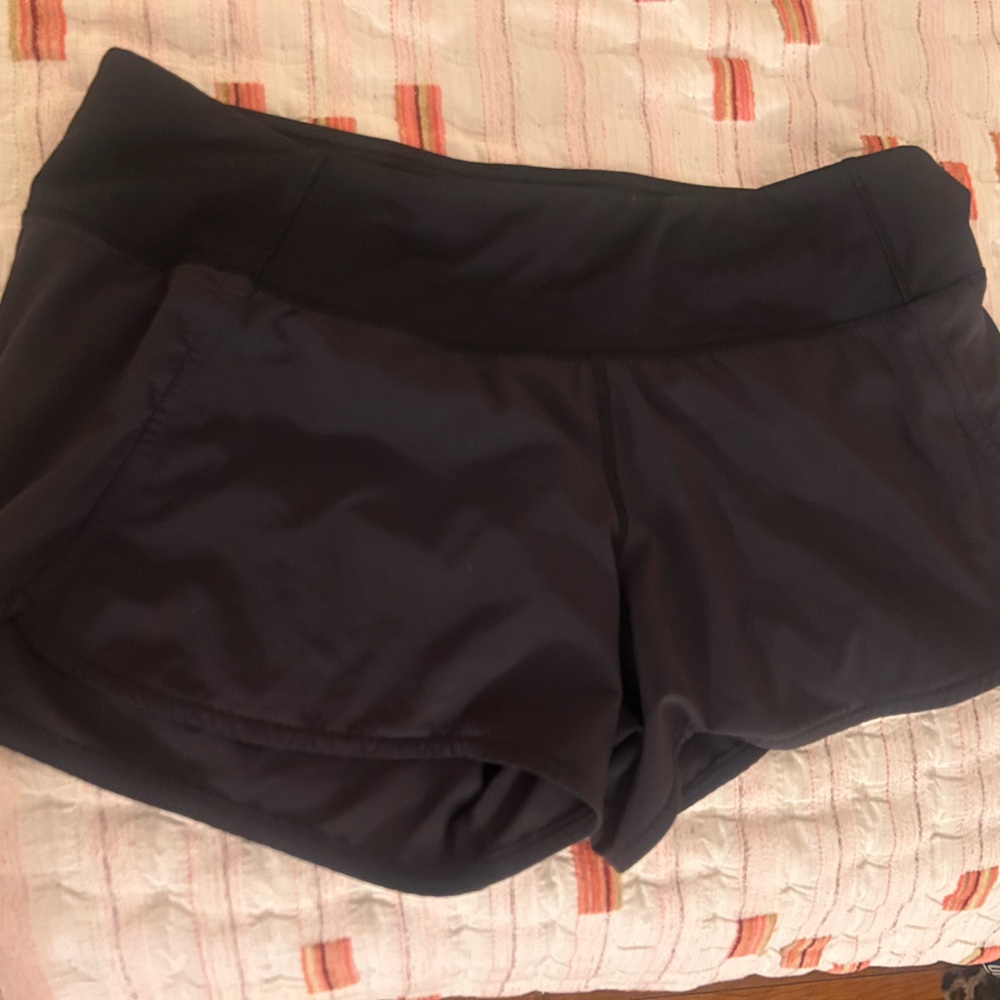 lululemon athletica Black Athletic Shorts
